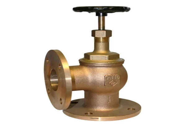 Angle type globe valve